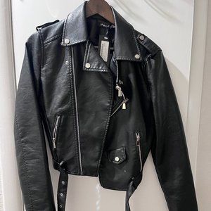 Nasty Gal Moto Faux Leather Jacket | NWT